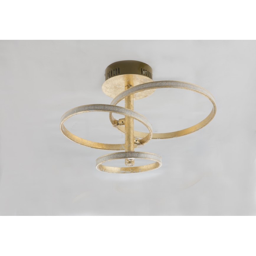 Globo 67822-24G - LED Żyrandol natynkowy WAVE 3xLED/8W/230V