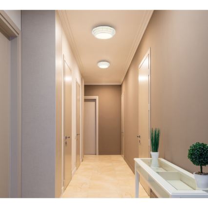 Globo - Ściemnialna lampa sufitowa LED/58W/230V 2700-6000K Ø 60 cm biała + zdalne sterowanie