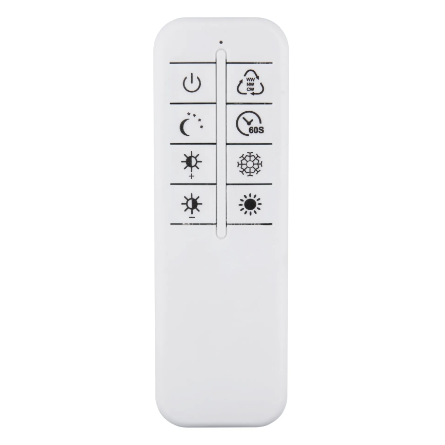 Globo - ściemnialna lampa sufitowa LED/40W/230V 2700-6500K śr. 51,5 cm czarna + pilot zdalnego sterowania