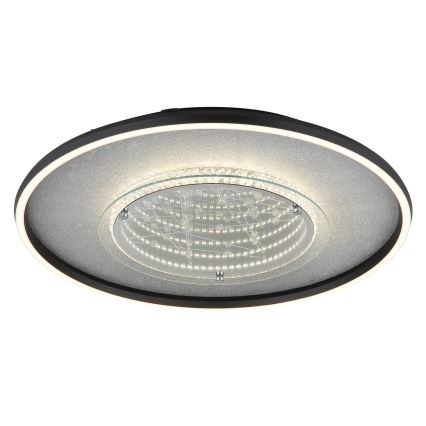 Globo - Oprawa sufitowa LED/40W/230V 3000/4000/6000K śr. 51,5 cm czarna
