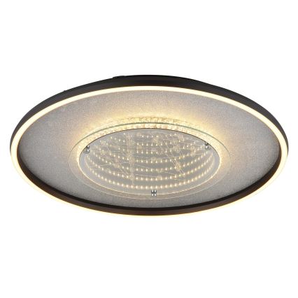 Globo - Oprawa sufitowa LED/40W/230V 3000/4000/6000K śr. 51,5 cm czarna