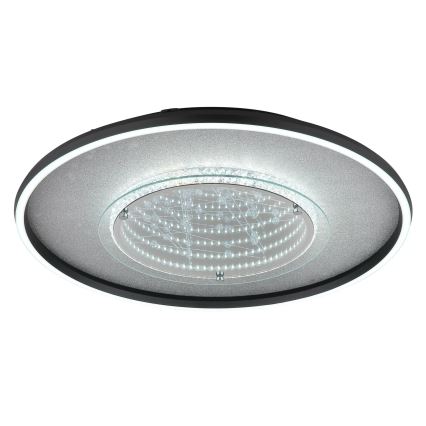 Globo - Oprawa sufitowa LED/40W/230V 3000/4000/6000K śr. 51,5 cm czarna