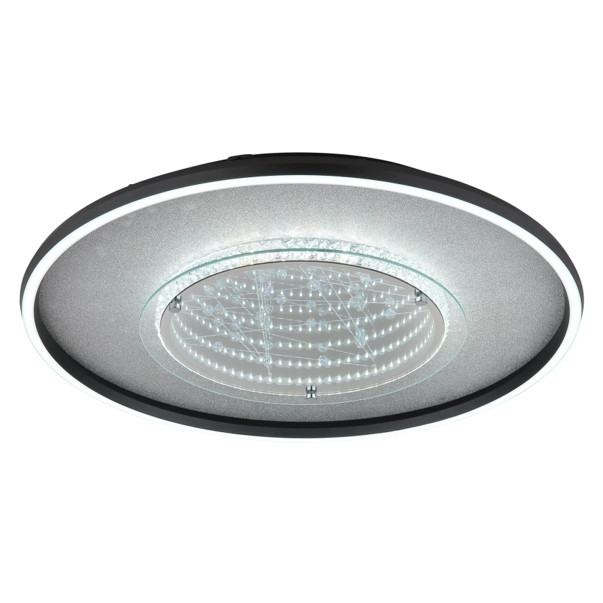 Globo - Oprawa sufitowa LED/40W/230V 3000/4000/6000K śr. 51,5 cm czarna