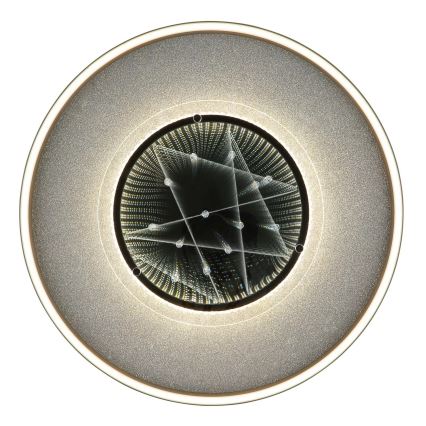 Globo - Oprawa sufitowa LED/40W/230V 3000/4000/6000K śr. 51,5 cm czarna