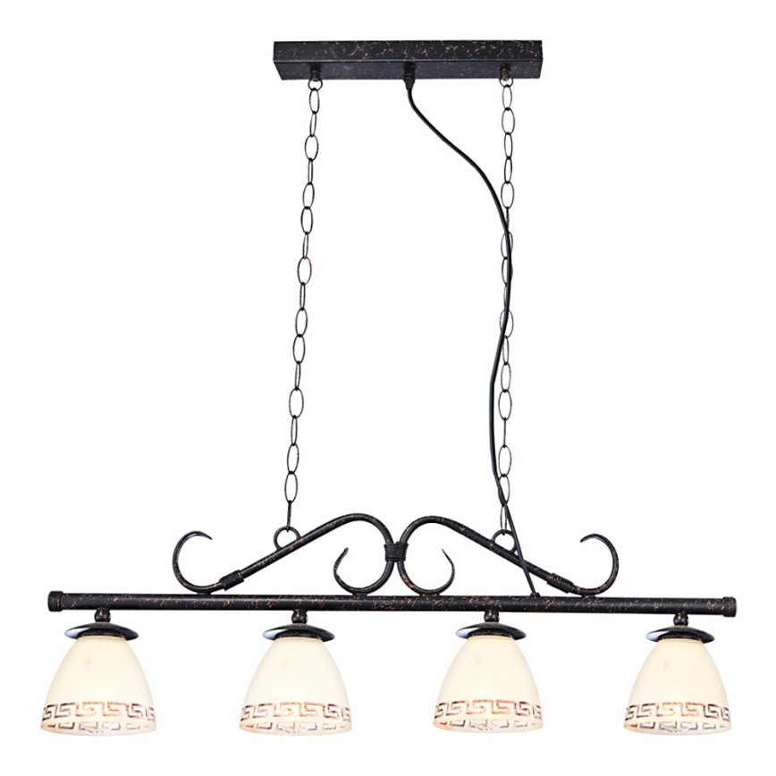 GLOBO 6884-4 - Lampa wisząca ROMA 4xE14/40W/230V