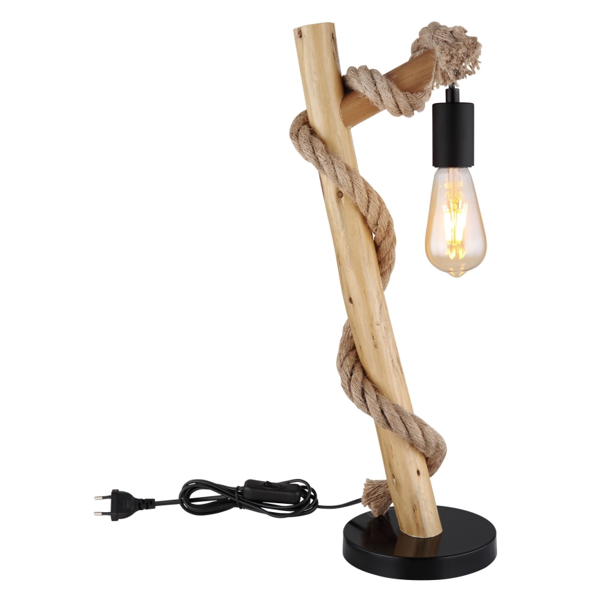 Globo - Lampa stołowa 1xE27/60W/230V buk