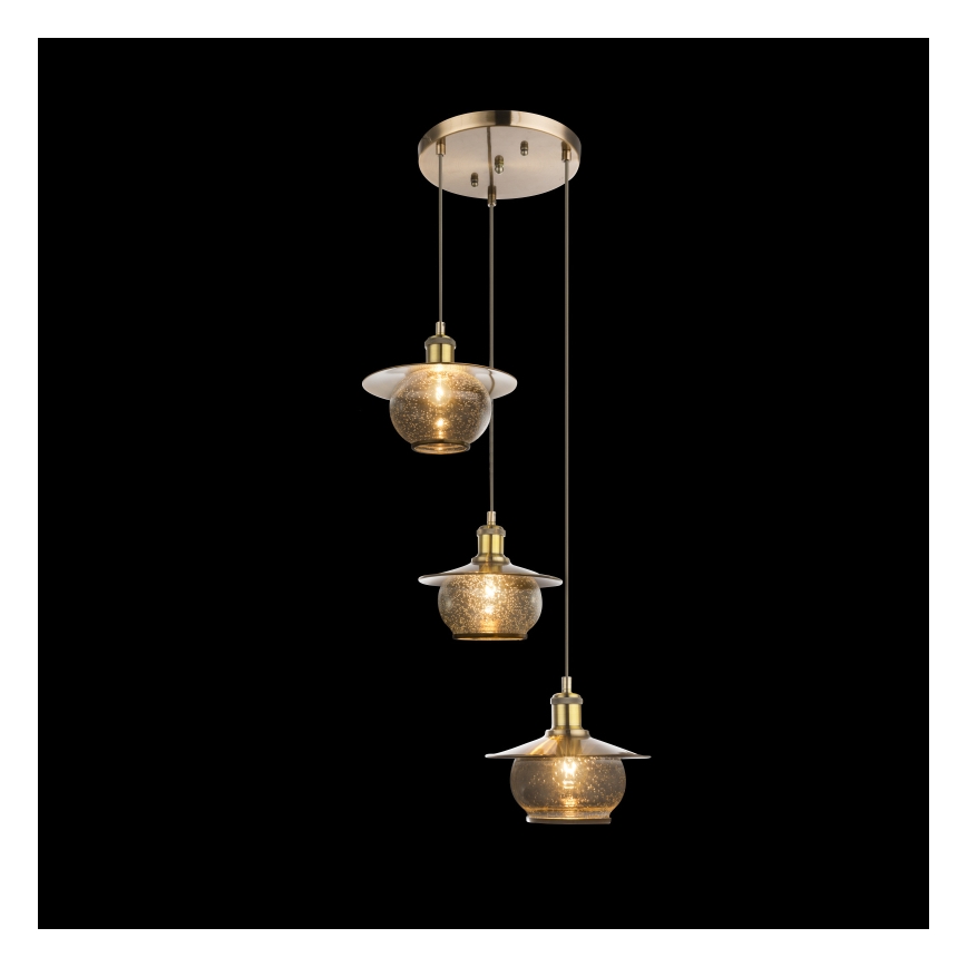 Globo - Lampa wisząca 3xE27/60W/230V