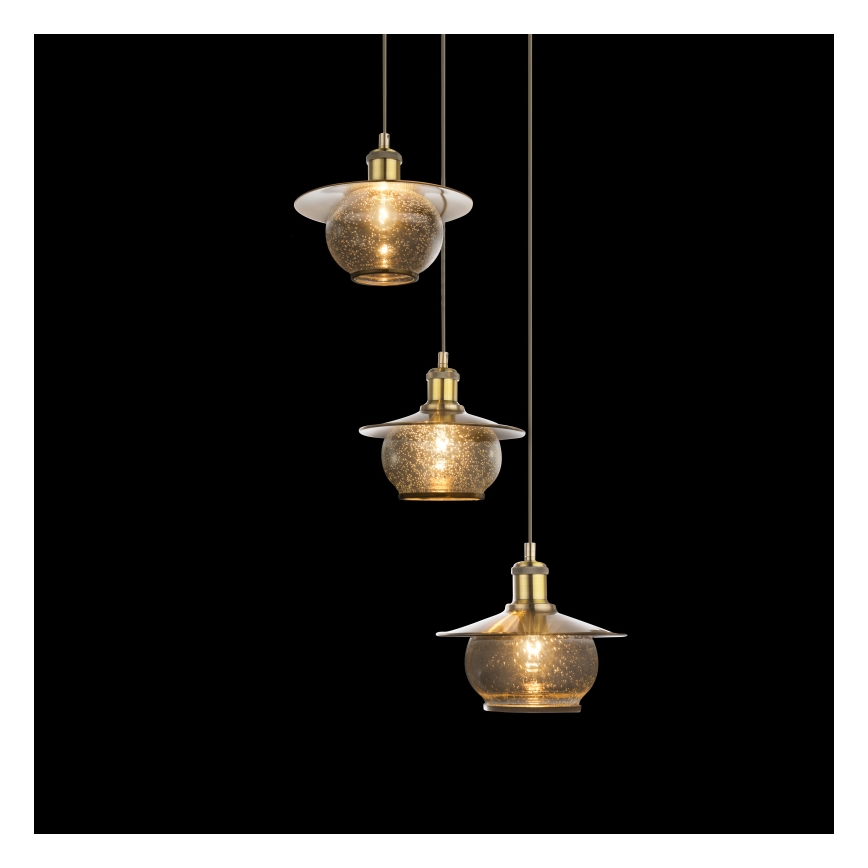 Globo - Lampa wisząca 3xE27/60W/230V