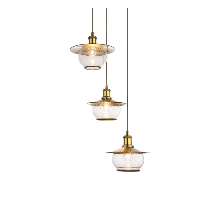 Globo - Lampa wisząca 3xE27/60W/230V