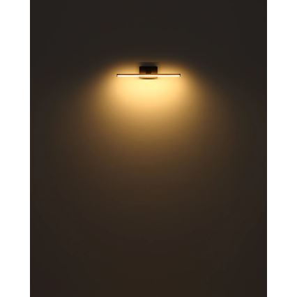 Globo - Ładowalna lampa do obrazów LED/3,5W/5V 40 cm 3600 mAh czarna