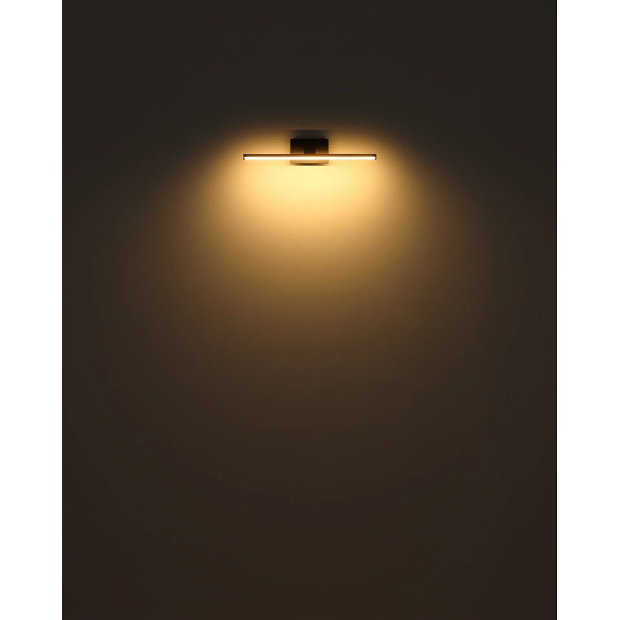 Globo - Ładowalna lampa do obrazów LED/3,5W/5V 40 cm 3600 mAh czarna
