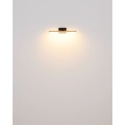 Globo - Ładowalna lampa do obrazów LED/3,5W/5V 40 cm 3600 mAh czarna