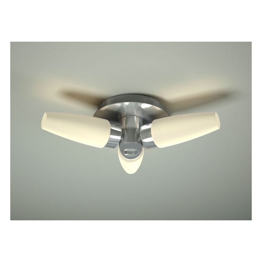 Globo 78160-3D - Łazienkowe oświetlenie punktowe 3xE14/20W IP44
