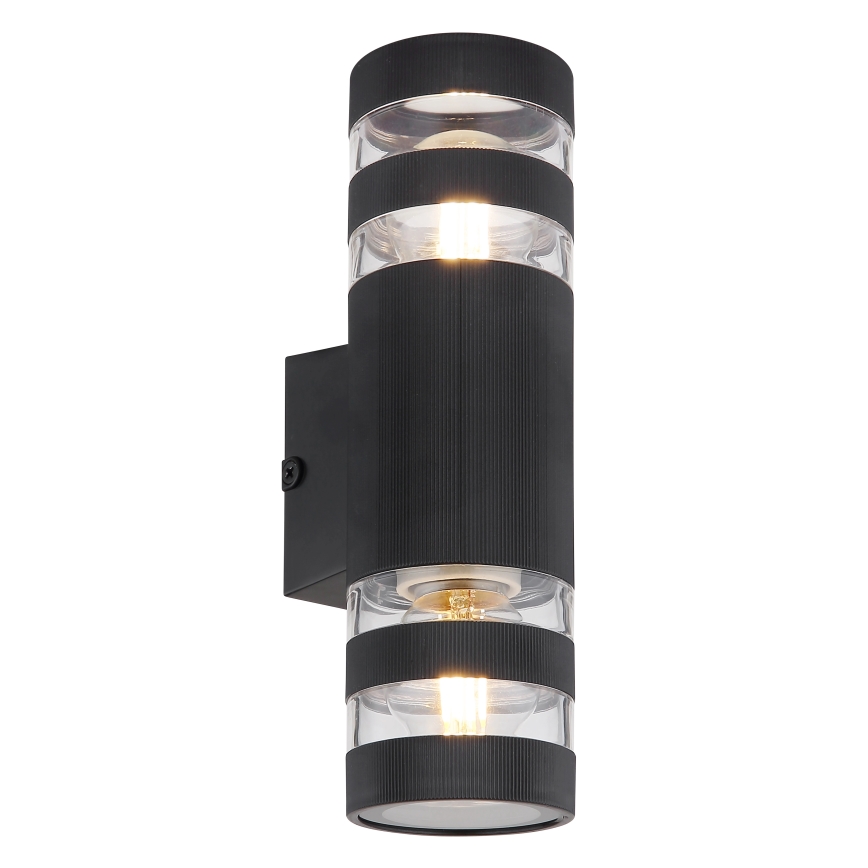 Globo - Kinkiet 2xE27/10W/230V czarny