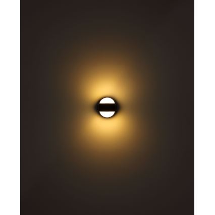 Globo - LED ściemnialna ładowalna dotykowa lampa ścienna LED/1,4W/5V 1800 mAh czarna