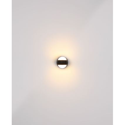 Globo - LED ściemnialna ładowalna dotykowa lampa ścienna LED/1,4W/5V 1800 mAh czarna