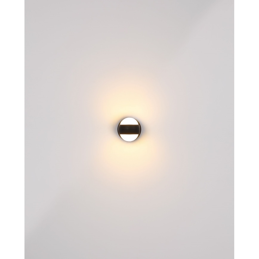 Globo - LED ściemnialna ładowalna dotykowa lampa ścienna LED/1,4W/5V 1800 mAh czarna