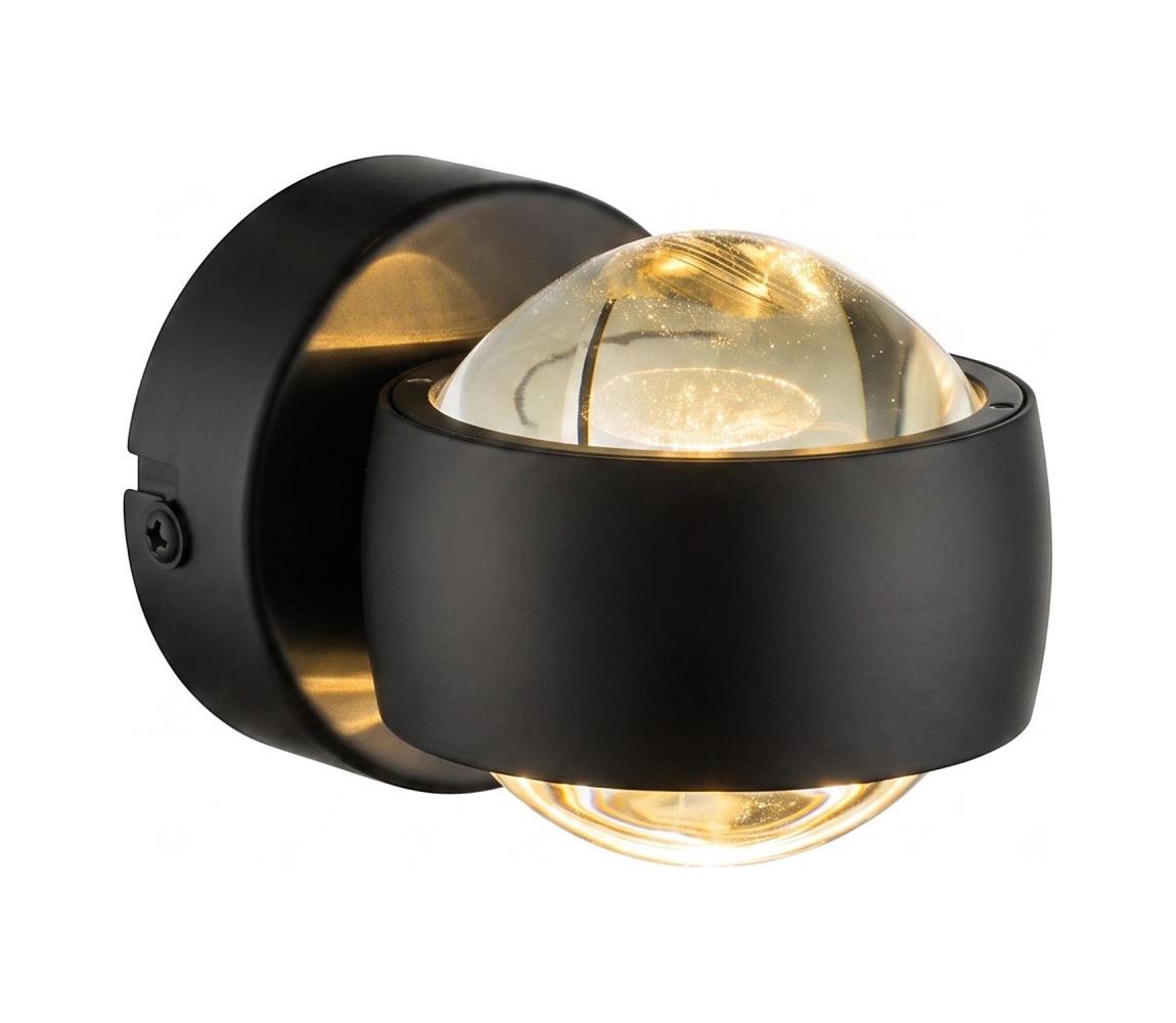 Globo 78290B - Kinkiet RANDI LED/7W/230V 3000K czarny