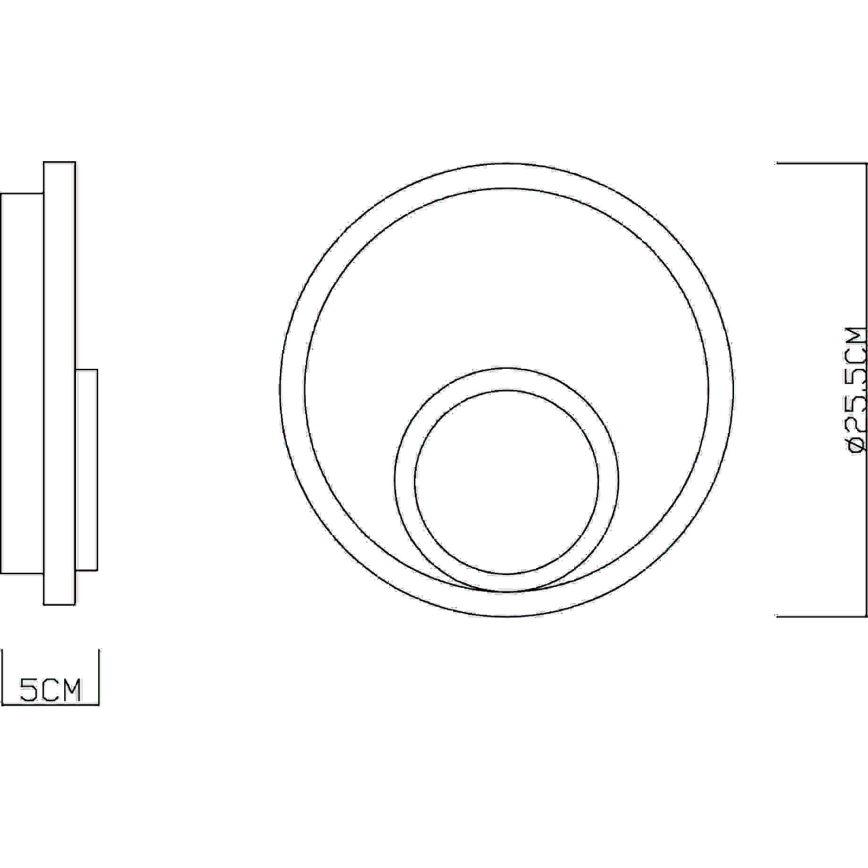 Globo - LED Kinkiet LED/16W/230V 3000K