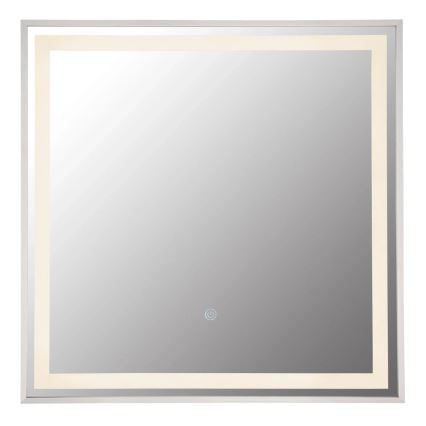 Globo - LED ściemnialne naścienne lustro z podświeceniem LED/10W/230V 2700/4000/6500K 50x50 cm