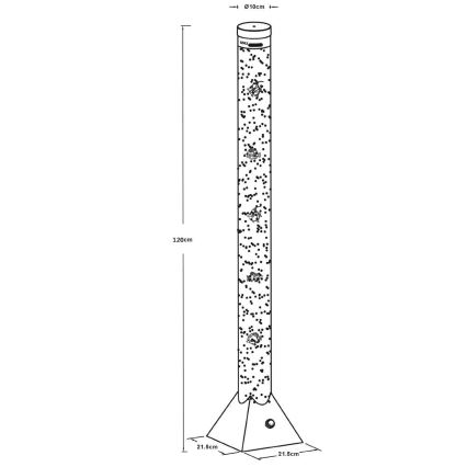 Globo 9015 - Lampa dekoracyjna 12xLED/0,06W/12V