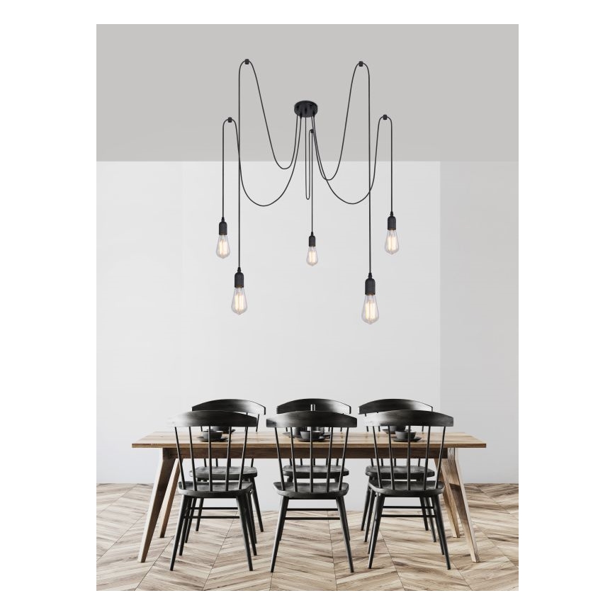 Globo - Lampa wisząca 5xE27/60W/230V