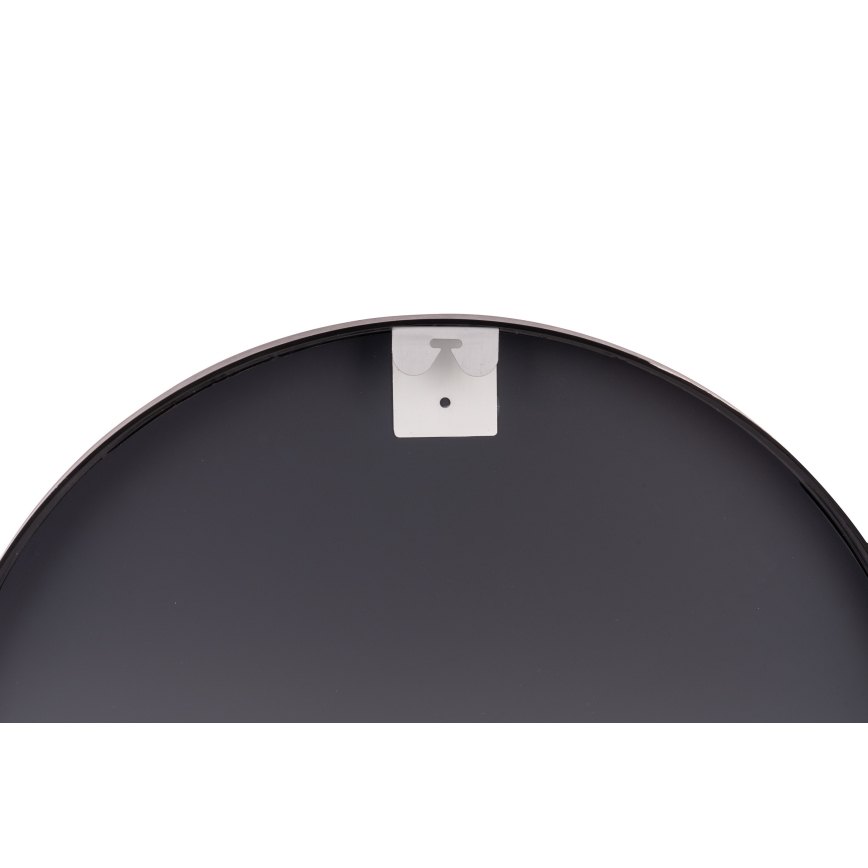 Globo - Lustro ścienne o średnicy 60 cm, czarne