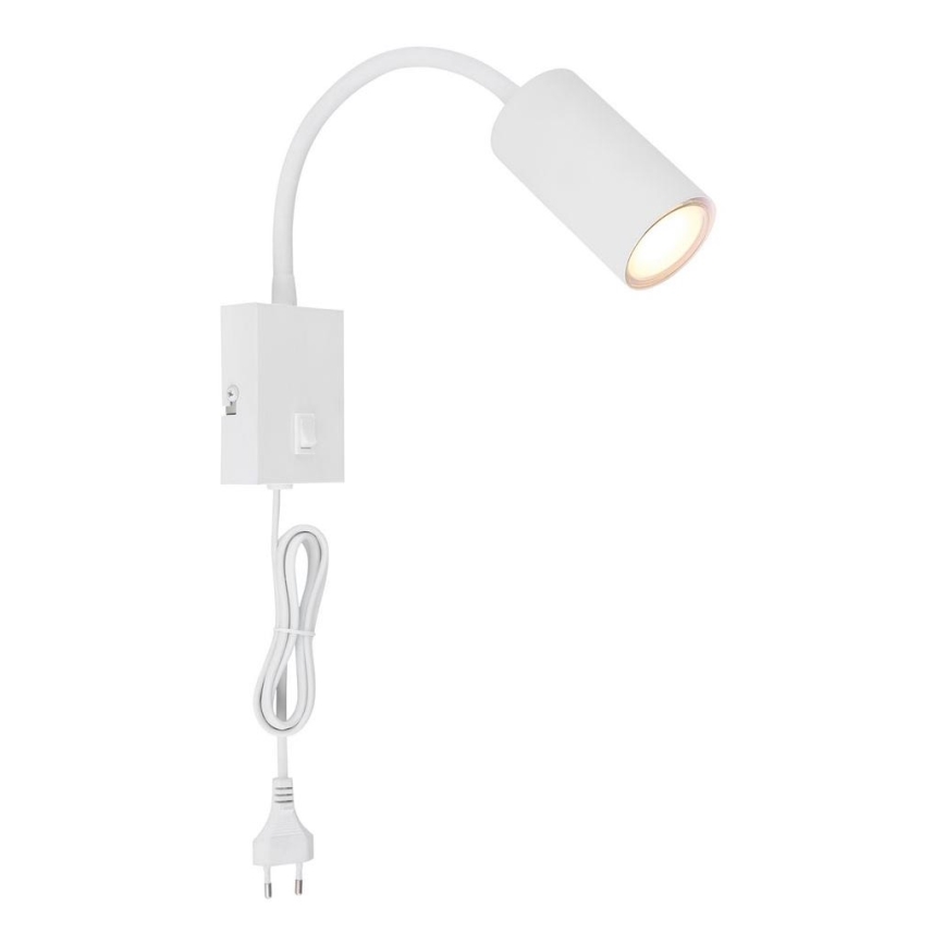 Globo - Elastyczna lampa ścienna 1xGU10/25W/230V biała