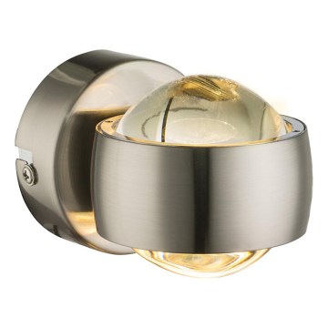 Globo - Kinkiet LED/7W/230V 3000K matowy chrom