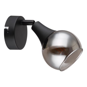 Globo - Kinkiet punktowy 1xE14/40W/230V czarny