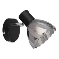 Globo - Kinkiet punktowy 1xE14/40W/230V czarny