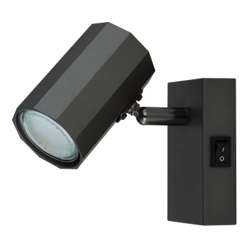 Globo - Kinkiet punktowy 1xGU10/25W/230V czarny