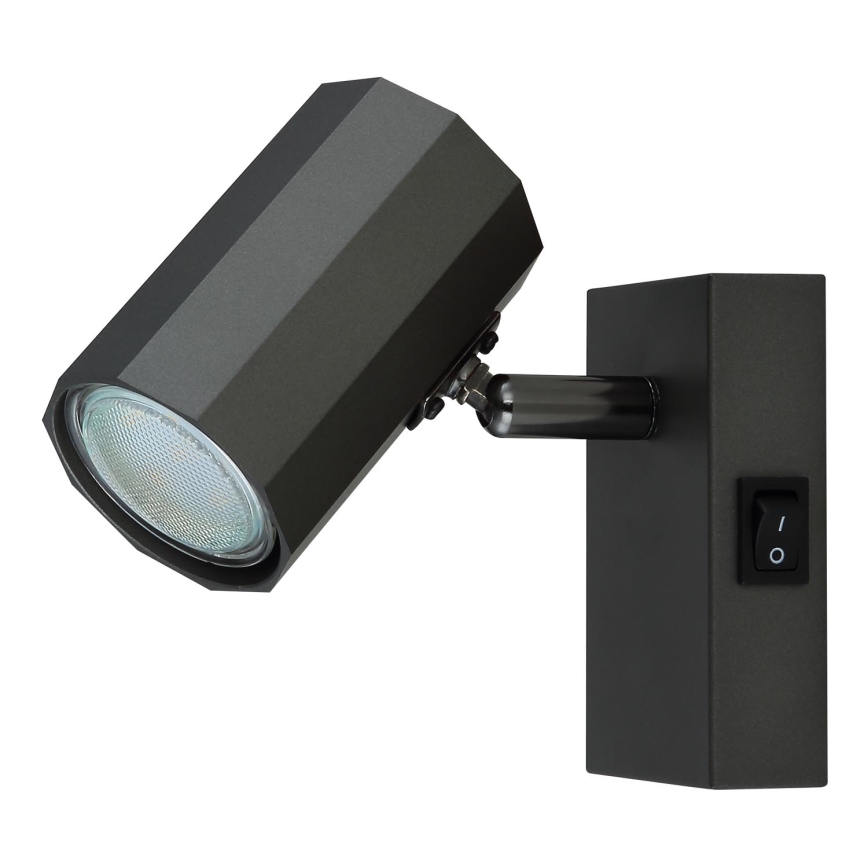 Globo - Kinkiet punktowy 1xGU10/25W/230V czarny