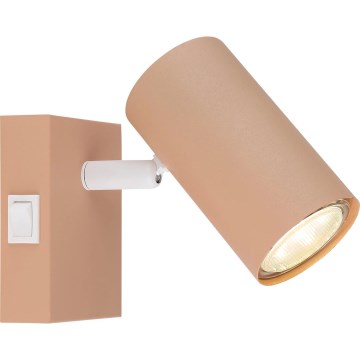Globo - Kinkiet punktowy 1xGU10/25W/230V pomarańczowy