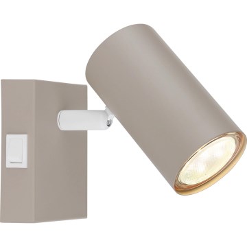 Globo - Kinkiet punktowy 1xGU10/35W/230V beżowy