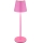Globo - Ładowalna, dotykowa, ściemnialna lampa stołowa na zewnątrz 3 w 1 LED/3W/5V 3000/4000/5000K IP54 1800 mAh różowa