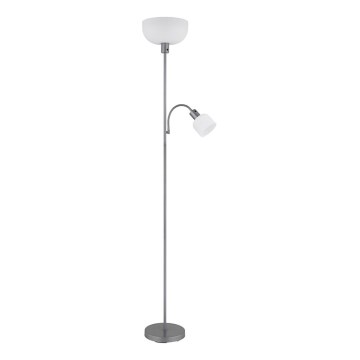 Globo - Lampa podłogowa 1xE27/40W/230V + 1xE14/25W