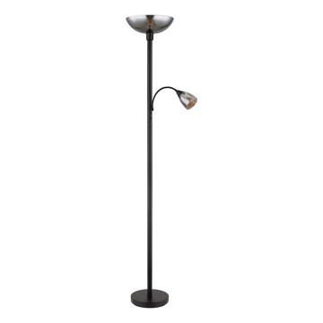 Globo - Lampa podłogowa 1xE27/60W/230V + 1xE14/40W