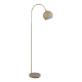 Globo - Lampa podłogowa 1xE27/60W/230V beżowy