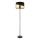 Globo - Lampa podłogowa 1xE27/60W/230V śr. 35 cm czarna/złota