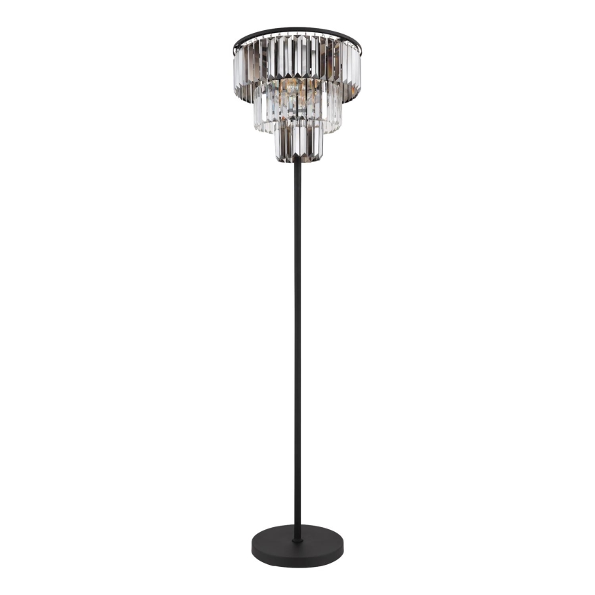 Globo - Lampa podłogowa 3xE27/40W/230V śr. 40 cm czarny