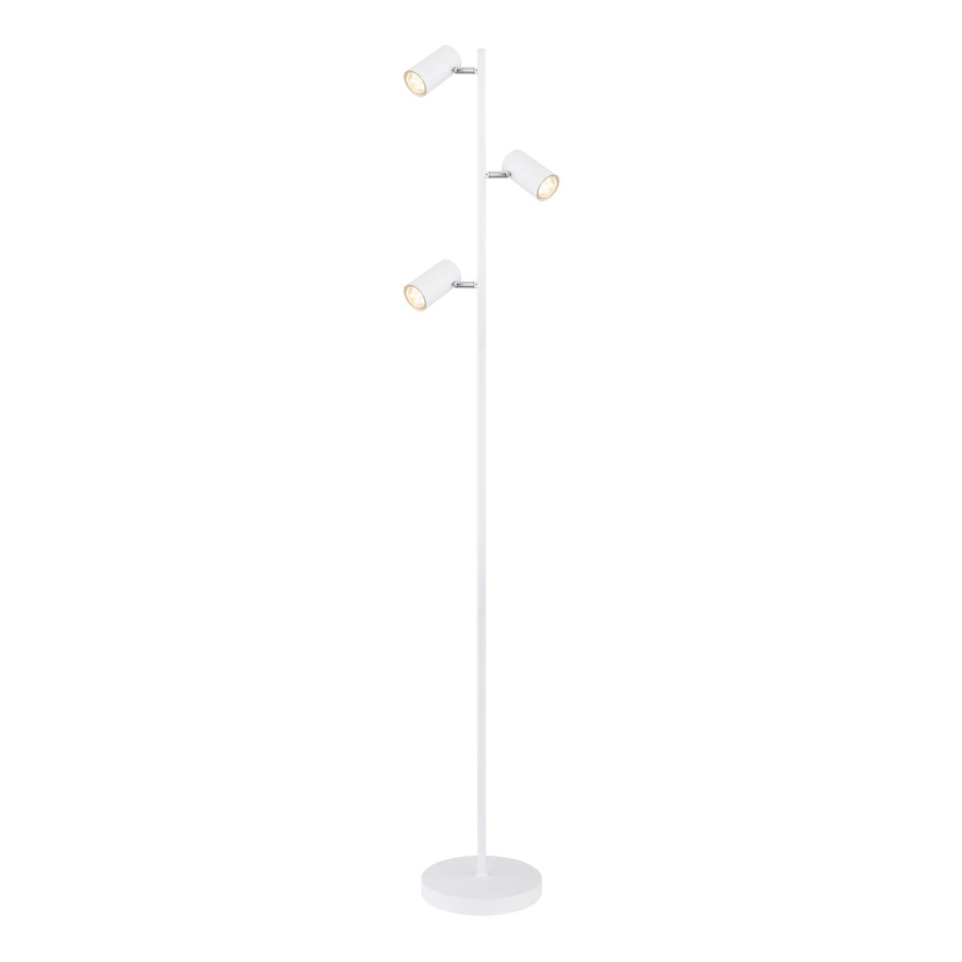 Globo - Lampa podłogowa 3xGU10/5W/230V biała