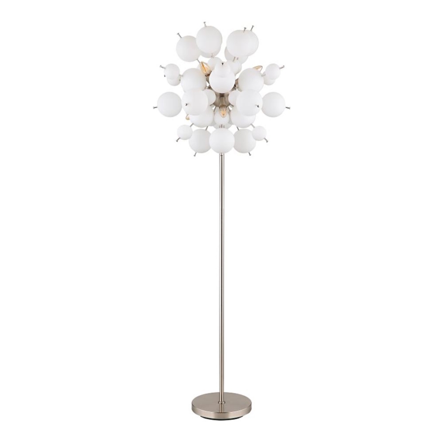 Globo - Lampa podłogowa 6xE14/25W/230V biały