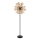 Globo - Lampa podłogowa 6xE14/25W/230V brązowy/dymny