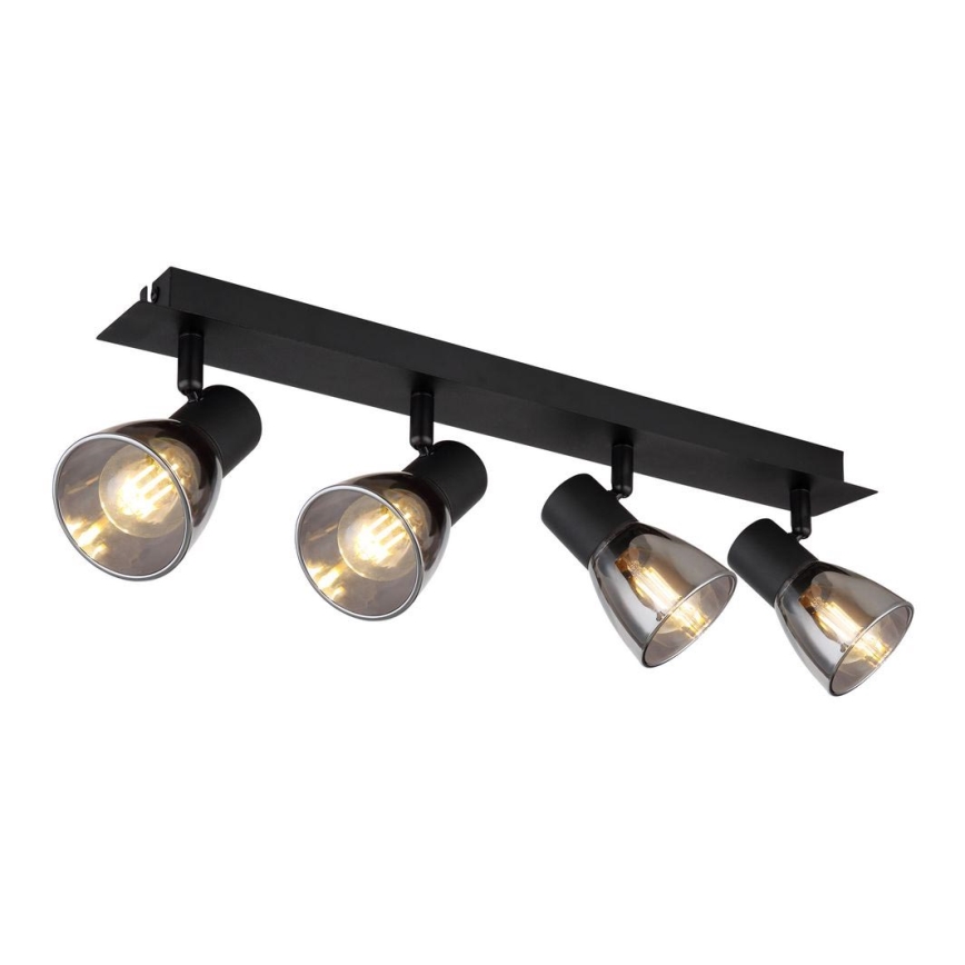 Globo - Lampa punktowa 4xE14/40W/230V czarna