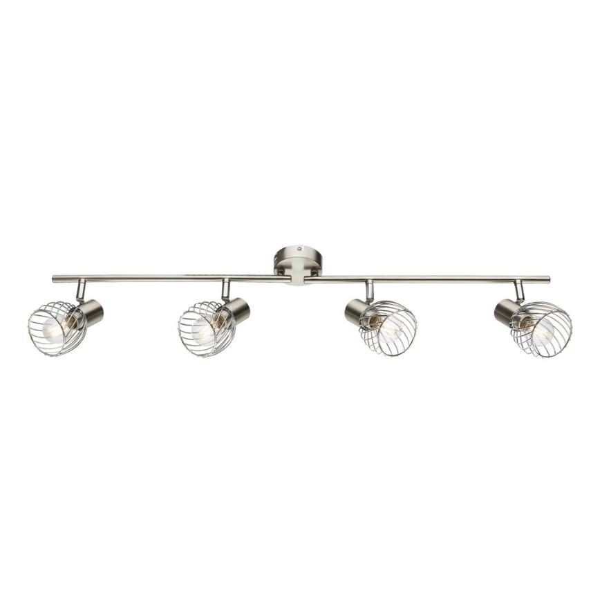 Globo - Lampa punktowa 4xE14/40W/230V matowy chrom