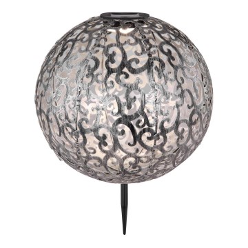 Globo - Lampa solarna LED LED/0,06W/1,2V srebrna IP44 285x400 mm