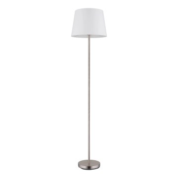 Globo - Lampa stojąca 1xE27/40W/230V biała/matowy chrom