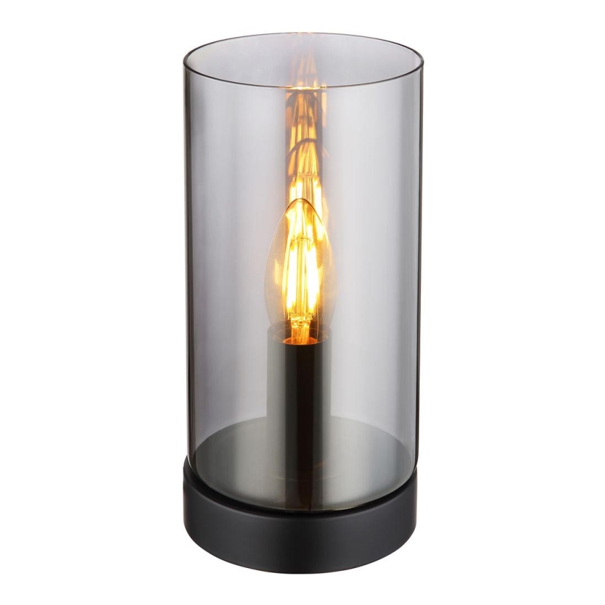 Globo - Lampa stołowa 1xE14/25W/230V śr. 11 cm czarna
