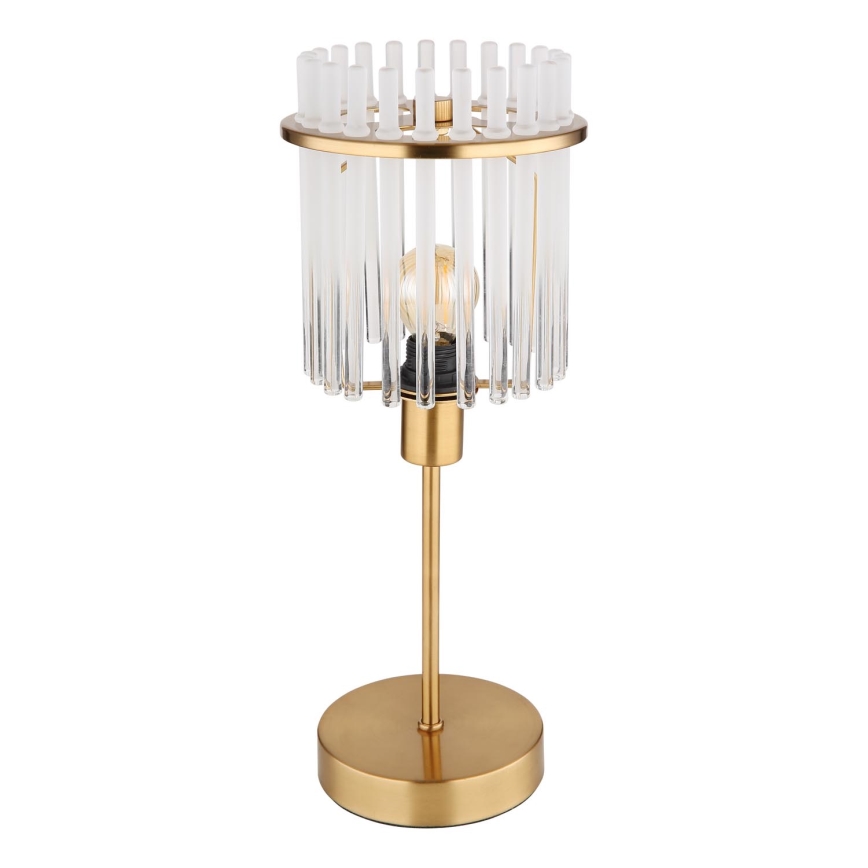 Globo - Lampa stołowa 1xE14/40W/230V śr. 15 cm złota